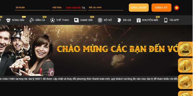 Đăng nhập tài khoản I9BET