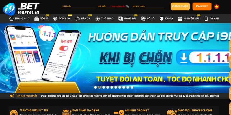 Đổi VPN khi I9BET bị chặn bằng phần mềm Windscribe